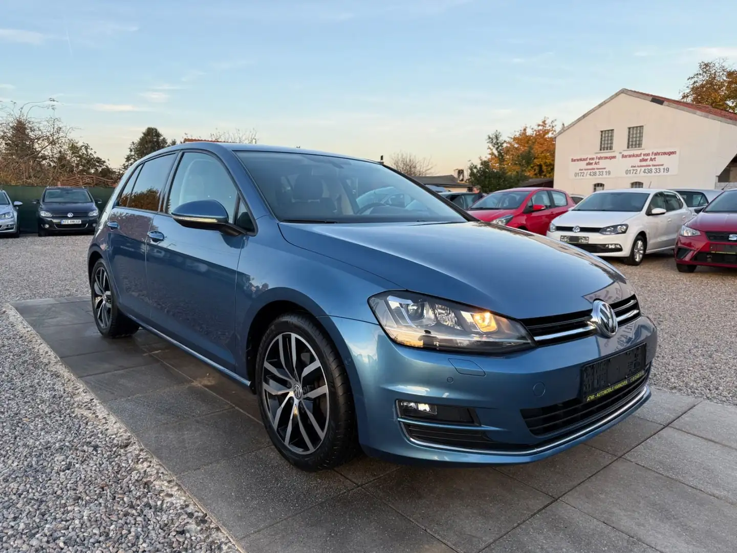 Volkswagen Golf VII Lim. Highline BMT Sport Lenkrad Bleu - 1