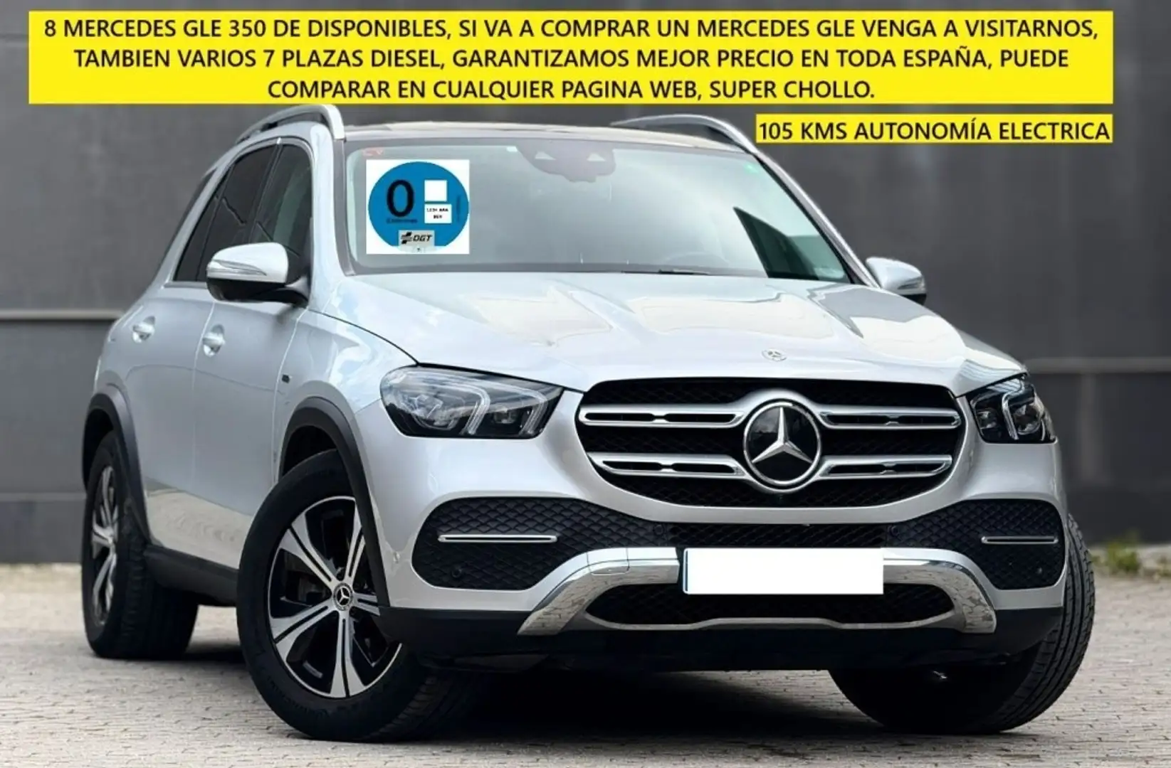 Mercedes-Benz GLE 350 350de 4Matic Aut. Plateado - 1