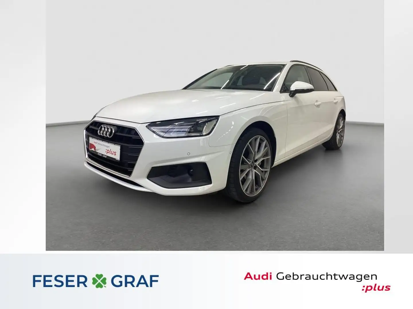 Audi A4 Avant 40 TDI 360° 3-Zone Klima Navi SHZ PDC Weiß - 1