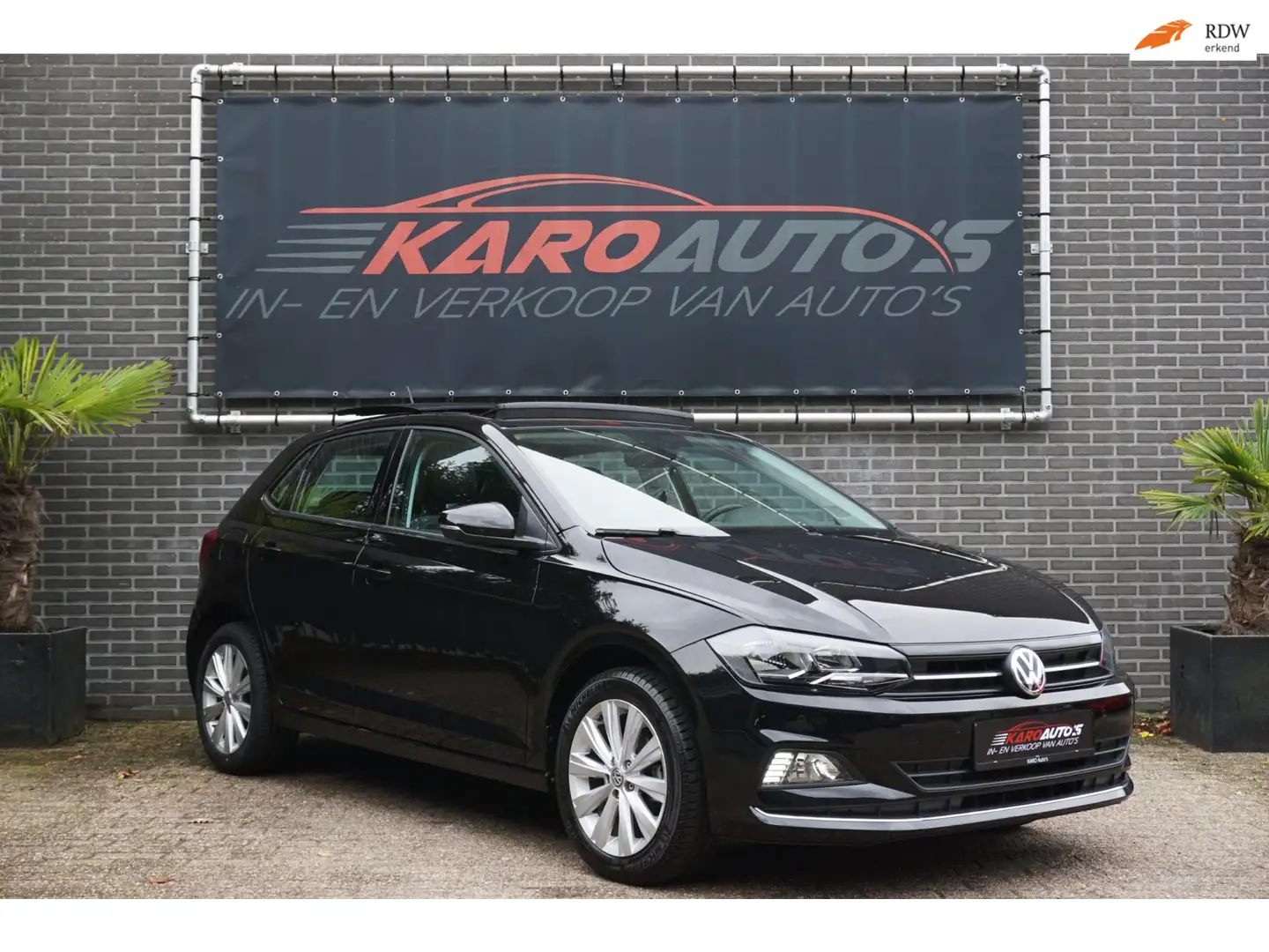 Volkswagen Polo 1.0 TSI Highline DSG Pano Cruis Clima Stoelv Noir - 1