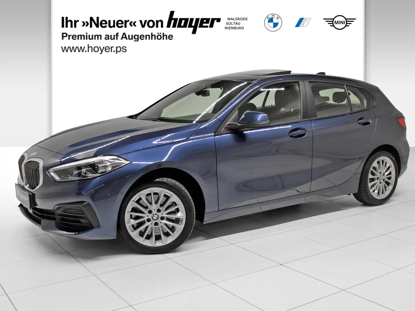 BMW 120 d xDrive Hatch Advantage HK HiFi DAB LED RFK Blau - 1