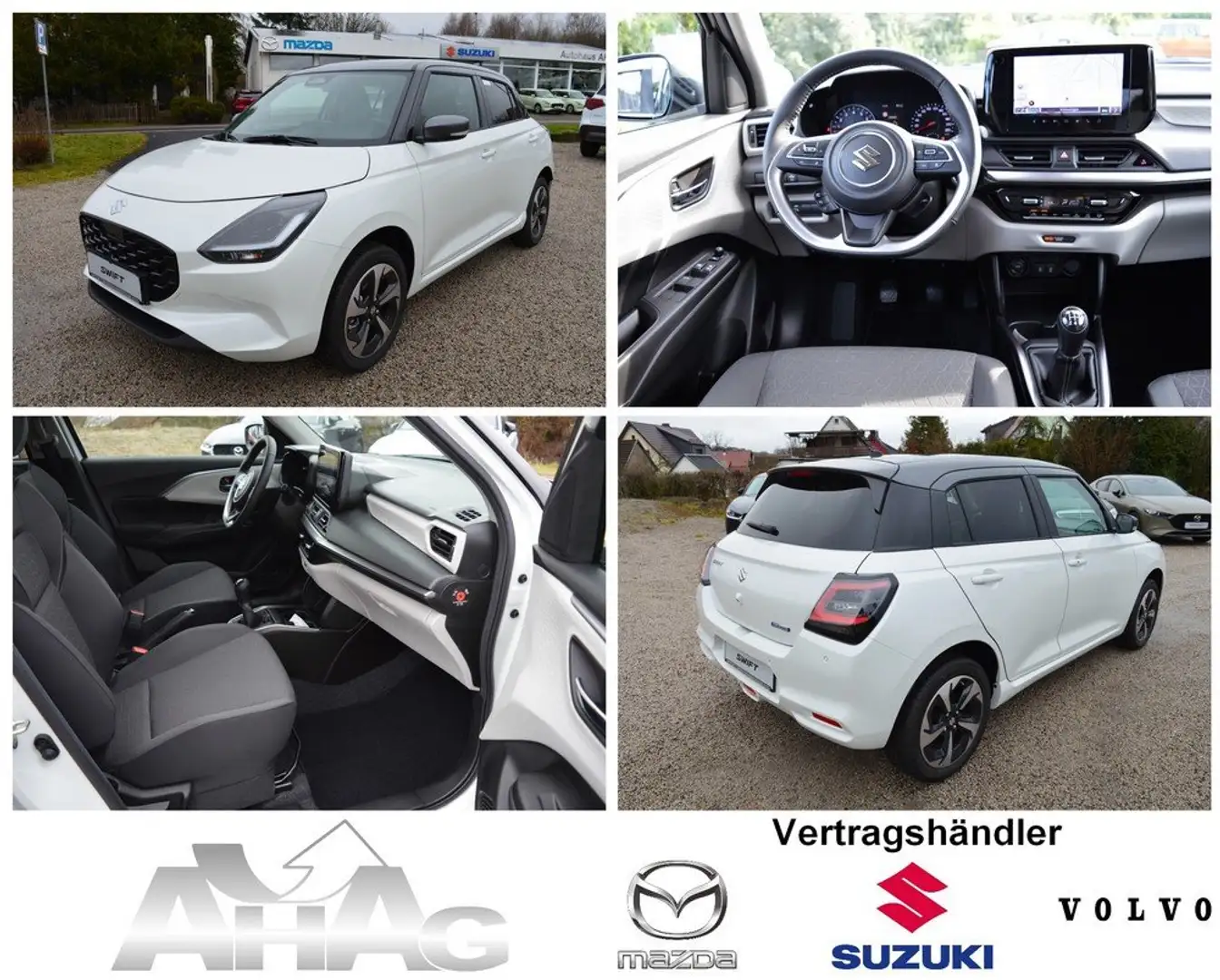 Suzuki Swift 1.2 Dualjet Hybrid 4x4 Comfort+ *Voll* Weiß - 1