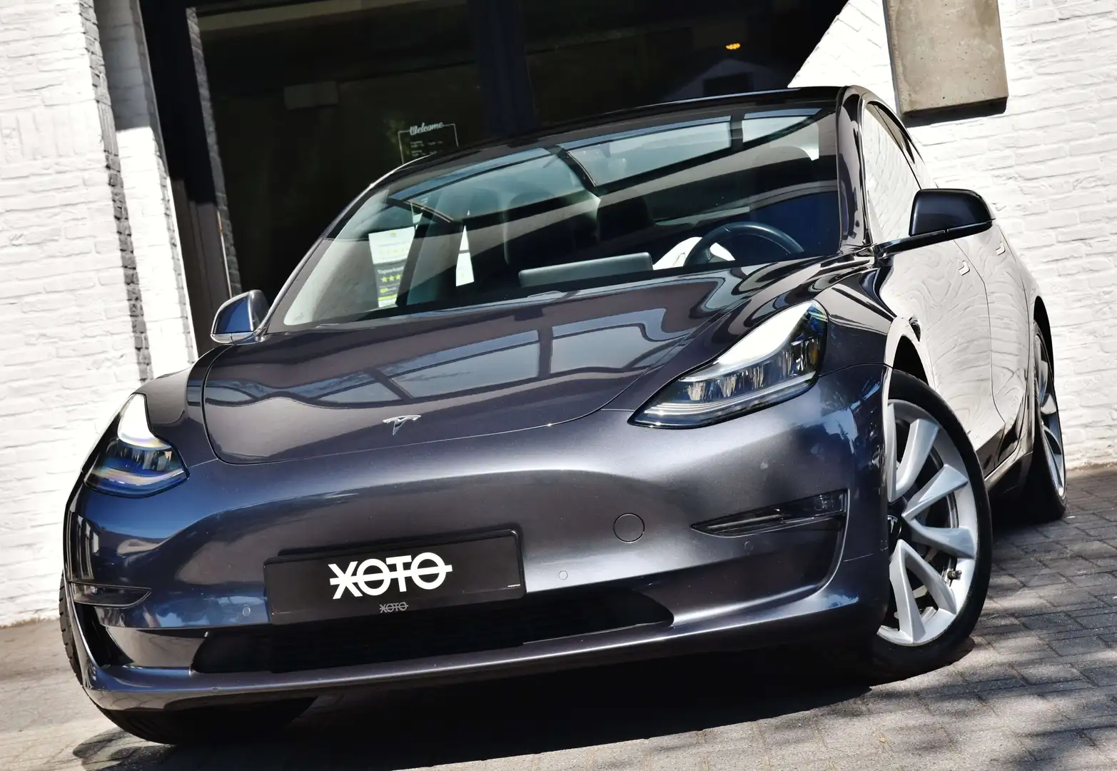 Tesla Model 3 75 kWh LONG RANGE DUAL MOTOR AWD FULL SELF DRIVE Gris - 1