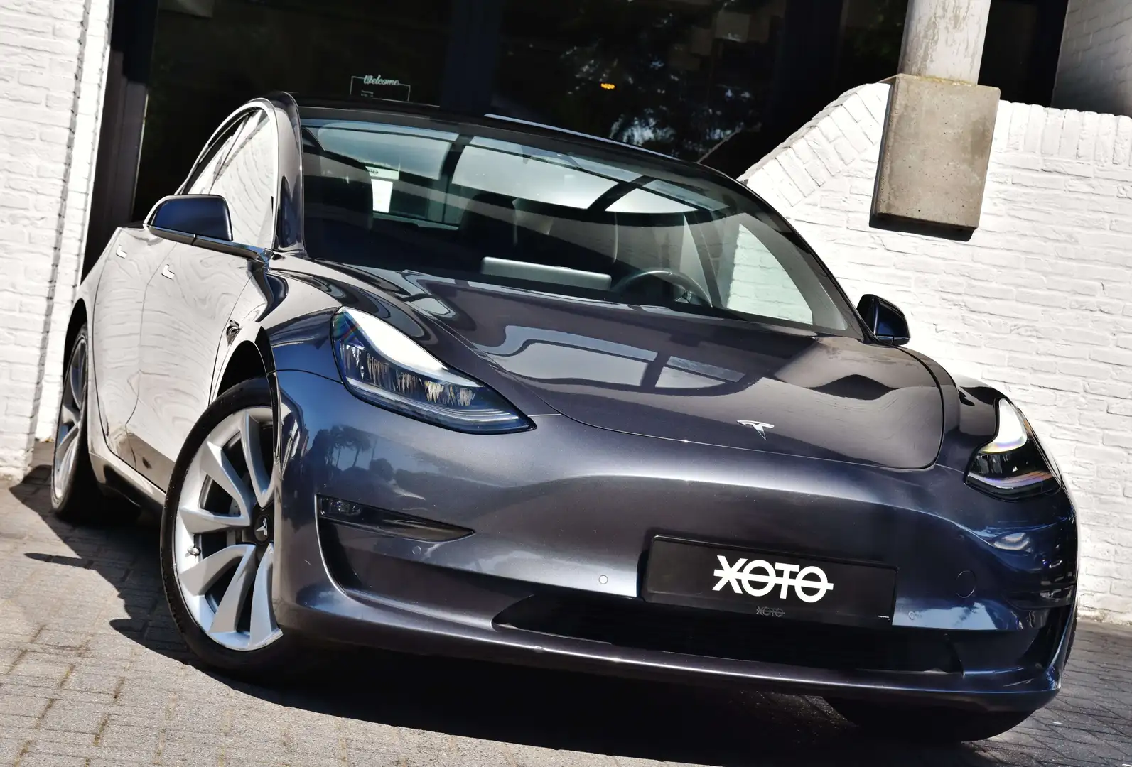 Tesla Model 3 75 kWh LONG RANGE DUAL MOTOR AWD FULL SELF DRIVE Gris - 2