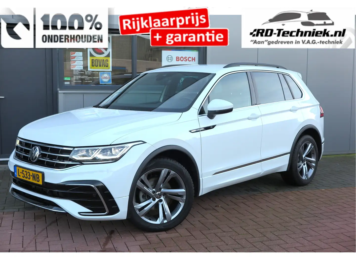 Volkswagen Tiguan 1.5 TSI 150pk DSG 2xR-Line Virtual Cockpit , Trekh Wit - 1