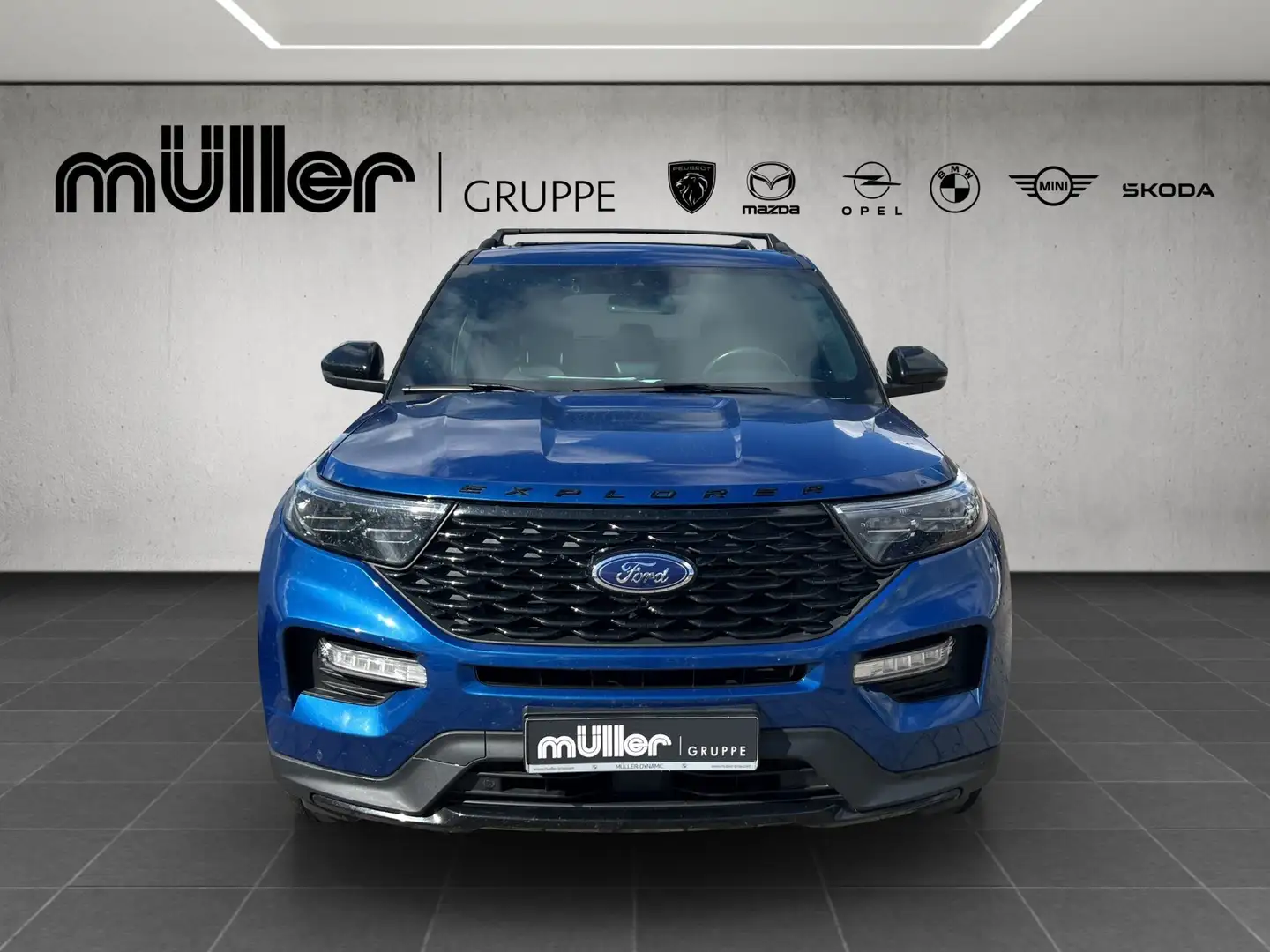 Ford Explorer ST-Line DAB LED RFK el. SITZE PDC Синий - 2