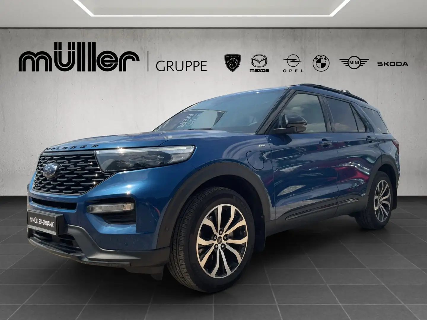 Ford Explorer ST-Line DAB LED RFK el. SITZE PDC Niebieski - 1