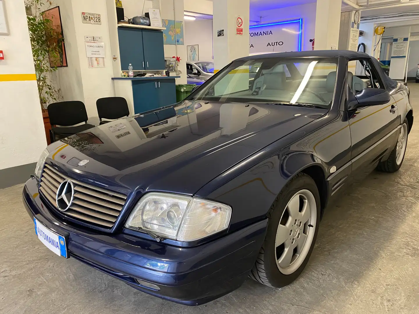 Mercedes-Benz SL 320 V6 Elegance Iscritta ASI Azul - 1