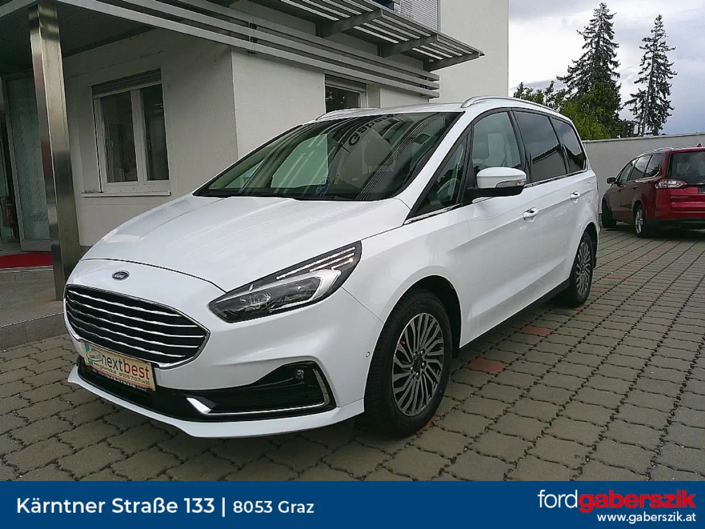 Ford Galaxy 2,5 Duratec Hybrid Titanium Aut. Weiß - 1