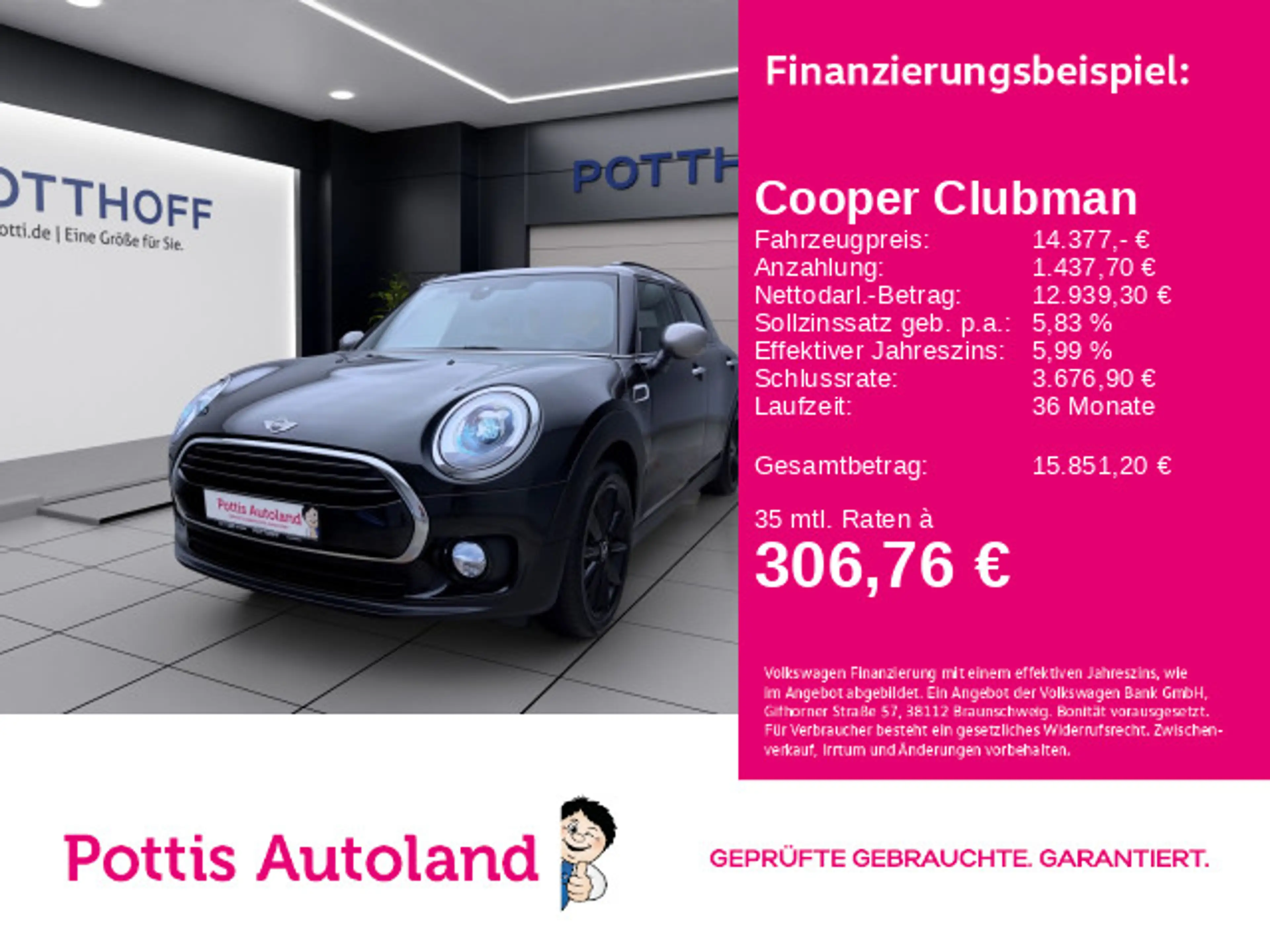 MINI Cooper Clubman Clubman Cooper D NAVI LED GRA SITZHZG KLIMA PDC