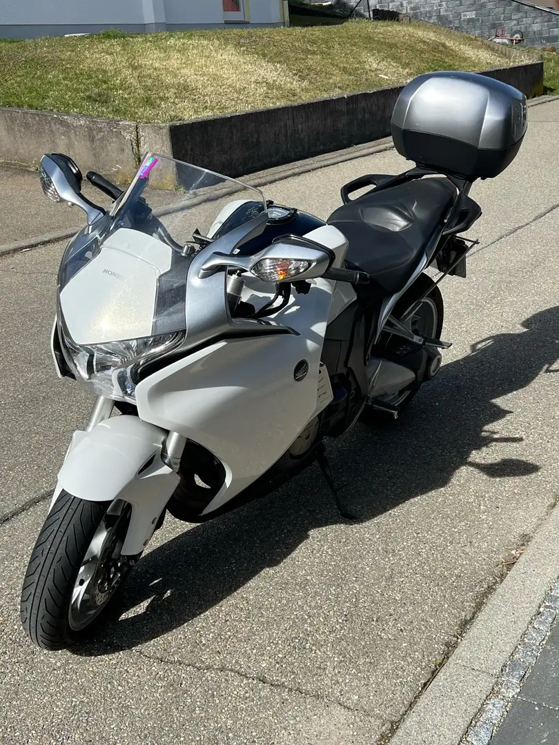 Honda VFR 1200 VFR 1200F DTC Automatik Blanc - 2