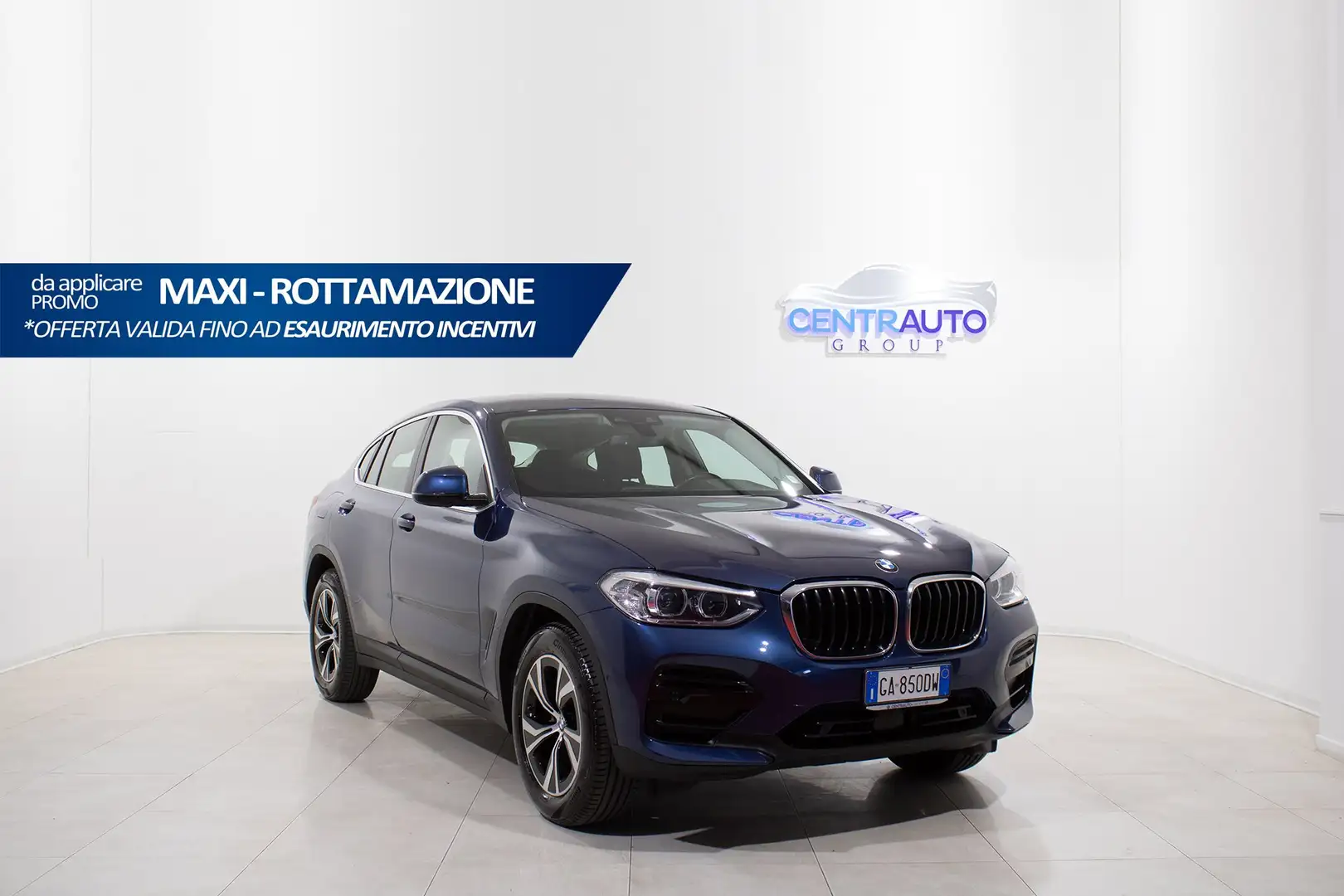BMW X4 xDrive 20d BUSINESS ADVANTAGE  * LIVE COCKPIT * Blau - 1