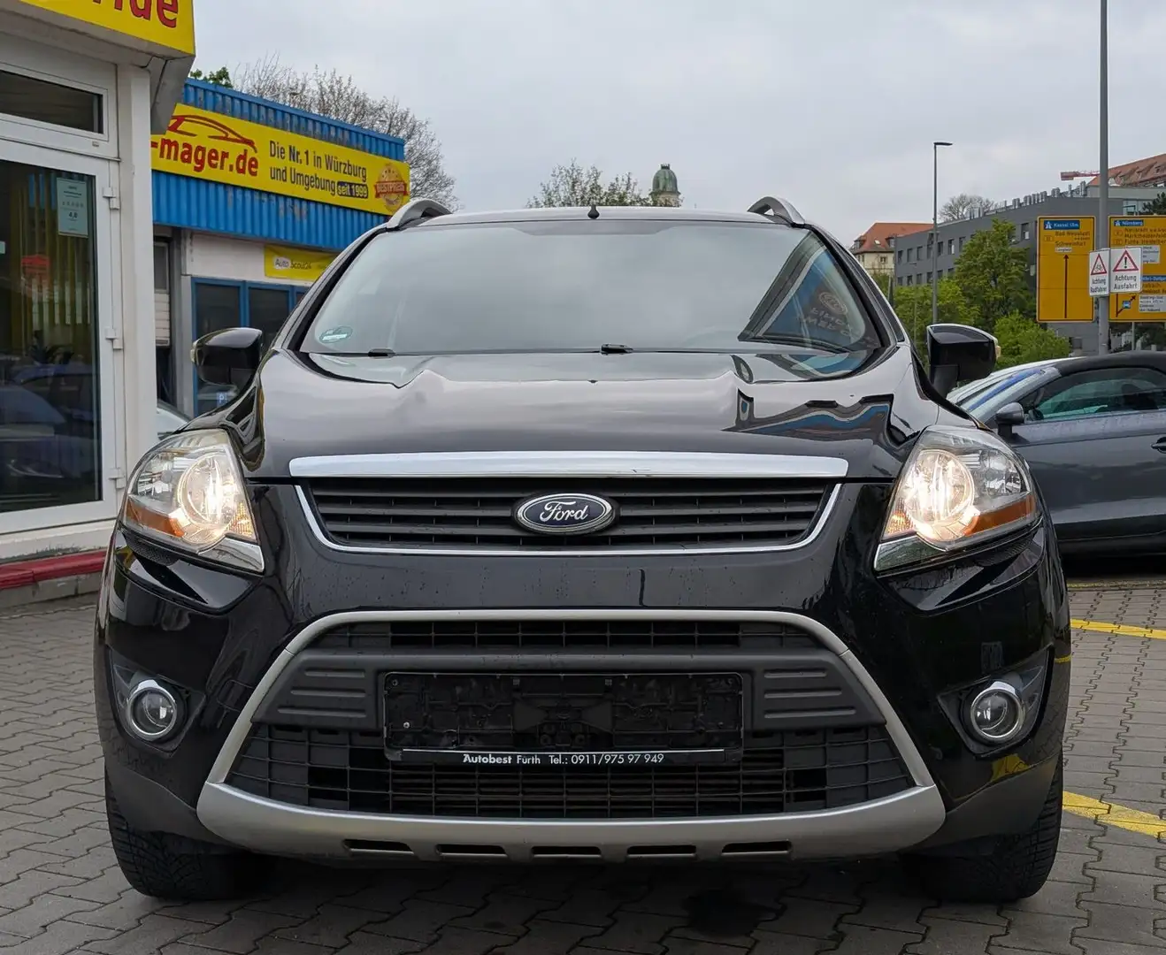 Ford Kuga Trend*4x4 2.5*2.Hand*AHK*PDC*TÜV&INSP. NEU* Negru - 2