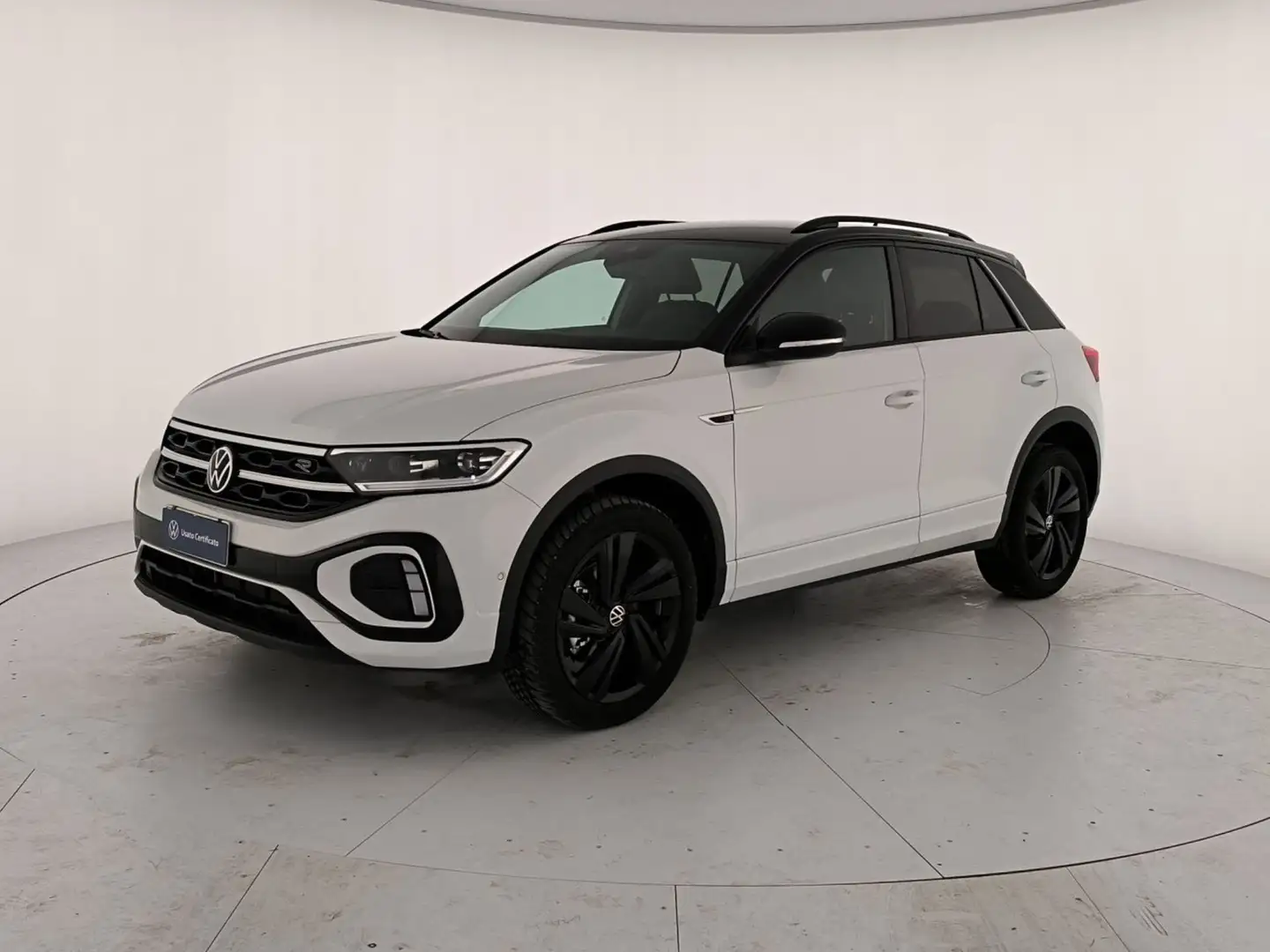 Volkswagen T-Roc 2.0 tdi r-line plus 115cv Bianco - 1