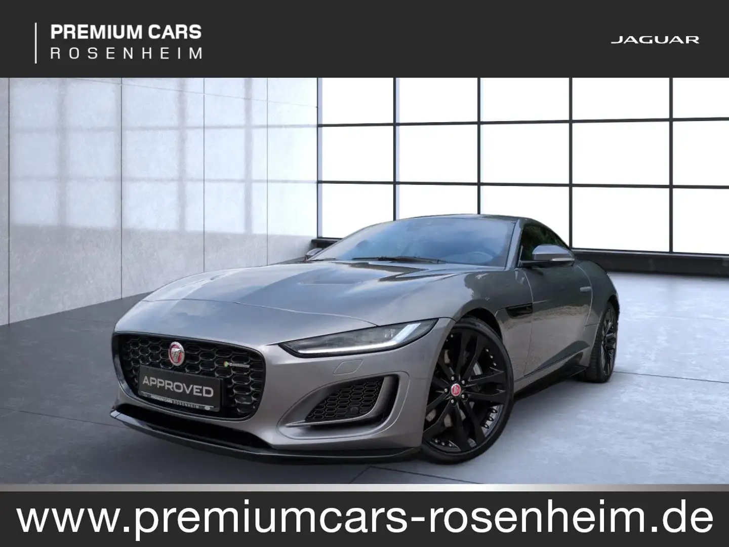 Jaguar F-Type P300 R-Dynamic Black Coupe Bluetooth Navi Gris - 1