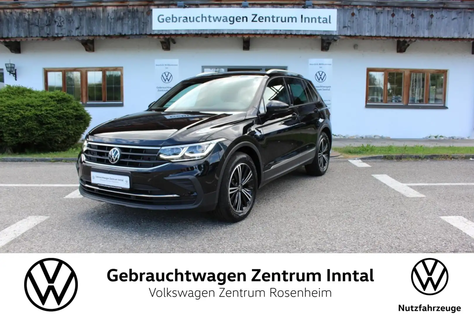 Volkswagen Tiguan 2,0 TDI Active (Standhzg.,LED,AHK) Klima Navi Noir - 1