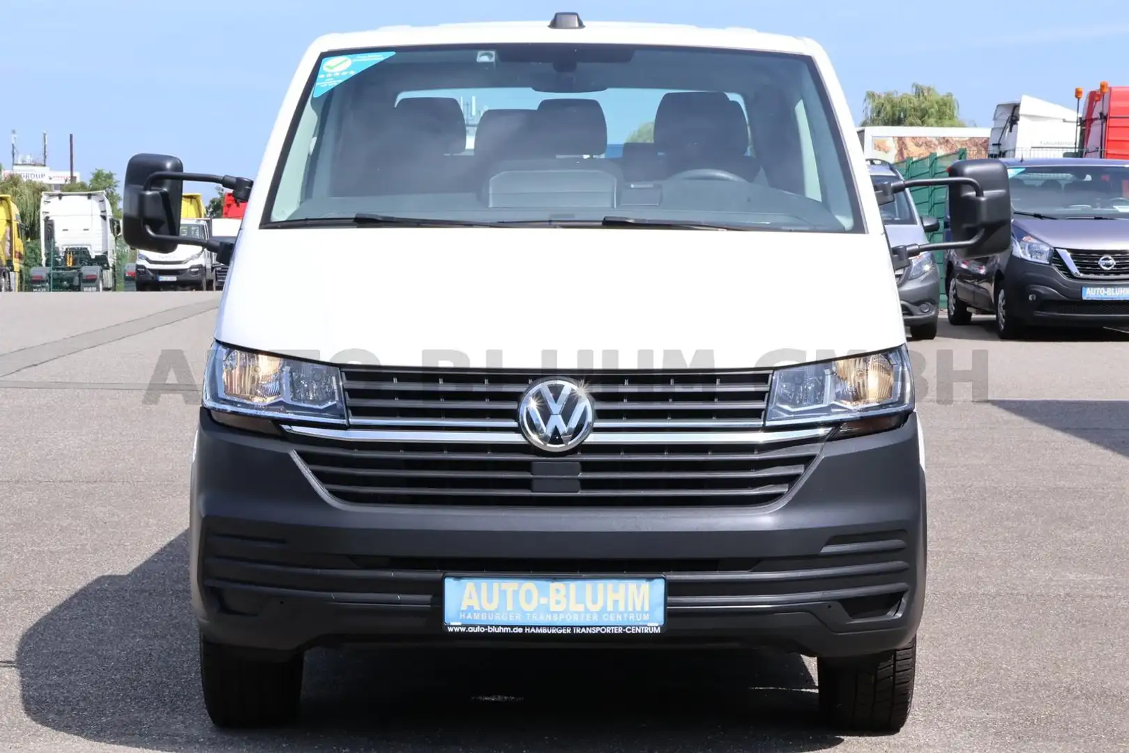 Volkswagen T6 Transporter T6.1 2.0-TDI Doka + AHK 2,5T 6-Sitze 2-Kisten AC Weiß - 2