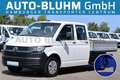 Volkswagen T6 Transporter T6.1 2.0-TDI Doka + AHK 2,5T 6-Sitze 2-Kisten AC Weiß - thumbnail 1