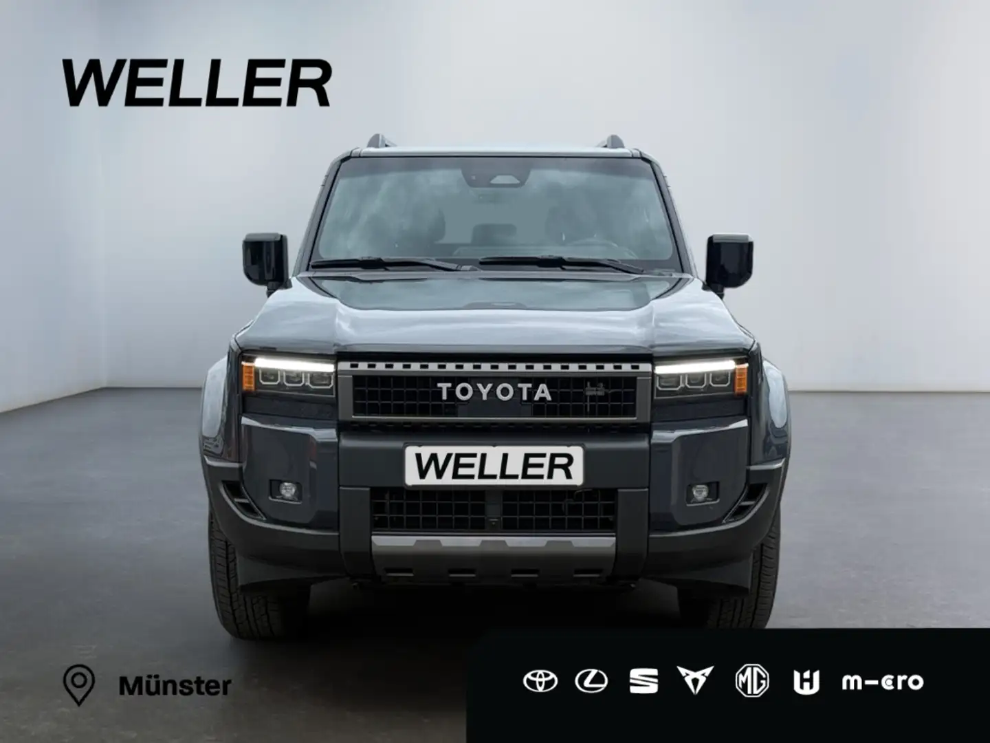 Toyota Land Cruiser 2.8 D-4D Automatik Executive *AHK* Gris - 2