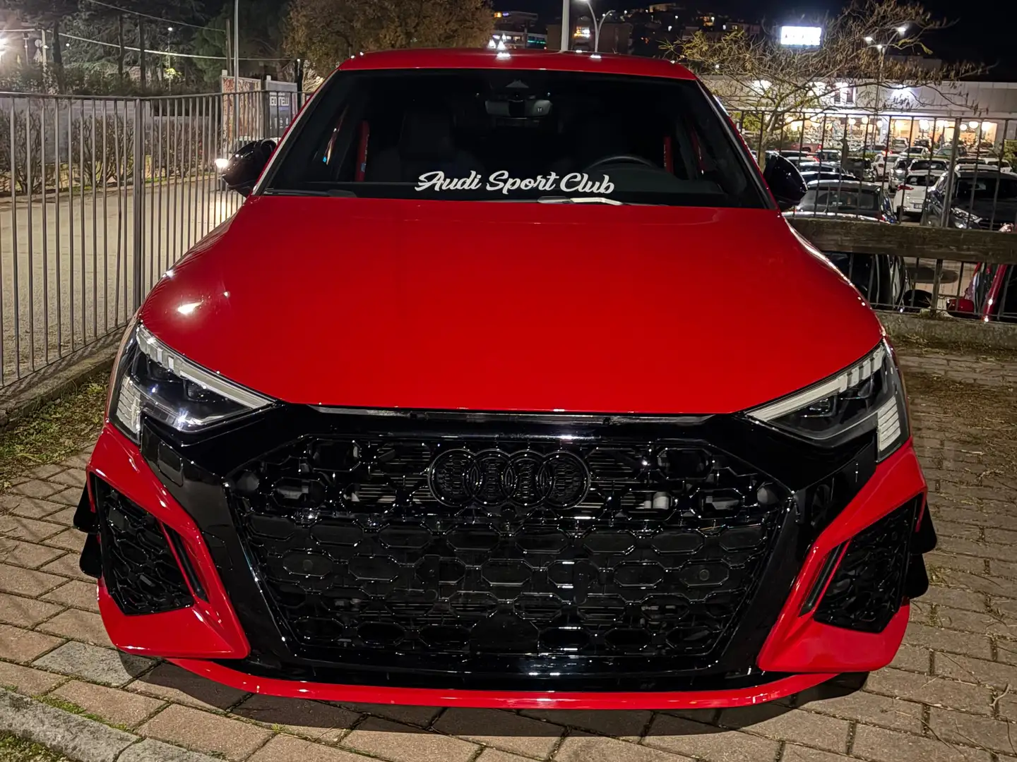 Audi S3 S3 sporback 8ya, total kit rs3 Rosso - 2