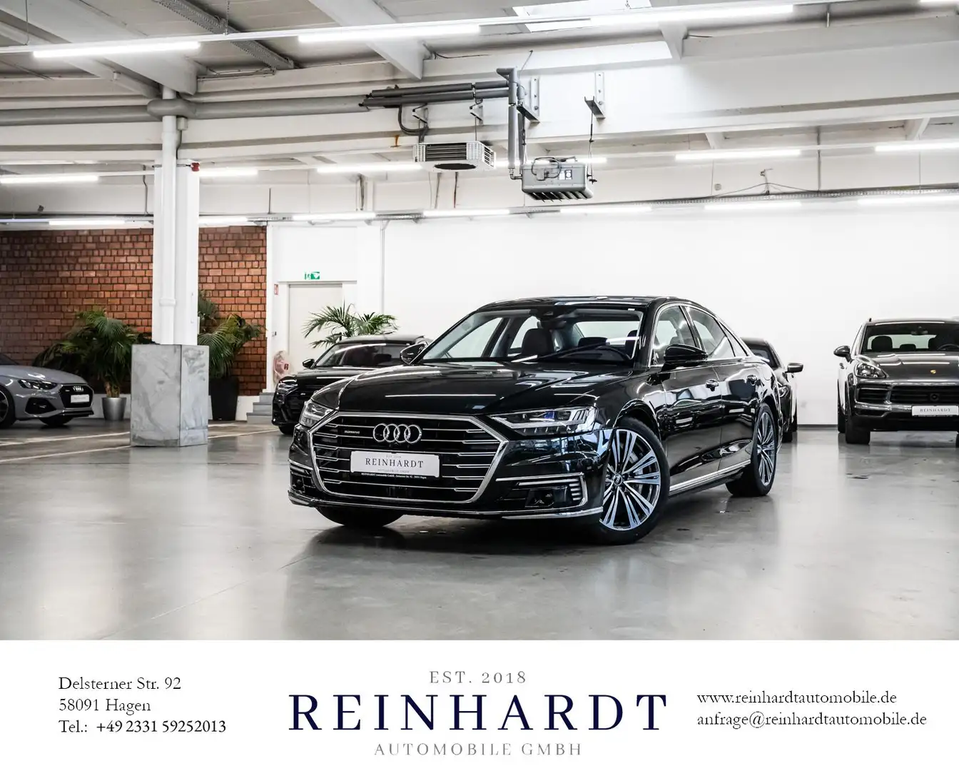 Audi A8 LIMOUSINE 60TFSie S-SITZE/LASER/ACC/HuD/PANO Gris - 1