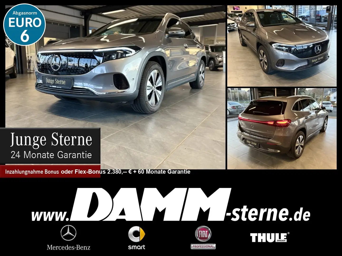 Mercedes-Benz EQA 300 EQA 300 4M Progr. Adv./AHK/Winter-P./WDG/ + Flex Grau - 1