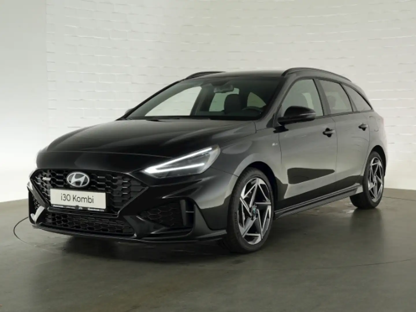 Hyundai i30 FACELIFT N-LINE T-GDI+VOLL-LED+NAVI+RÜCKFAHRKAMERA Schwarz - 2