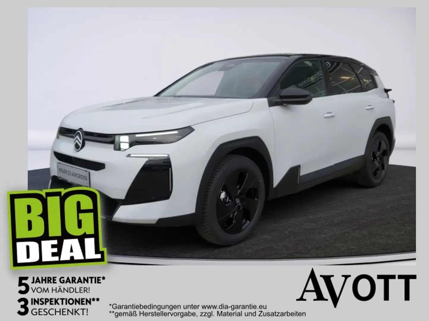 Citroen C5 Aircross mHEV 145 Max Tageszulassung-Aktion Weiß - 1