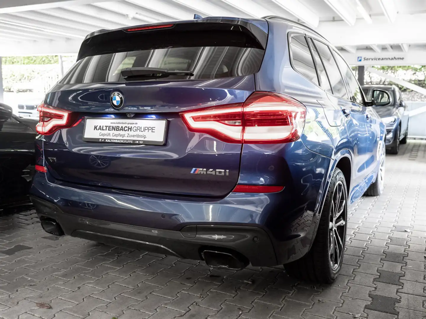 BMW X3 40i HUD LED SPORTABGASANLAGE ACC W-LAN NAVI Blau - 2