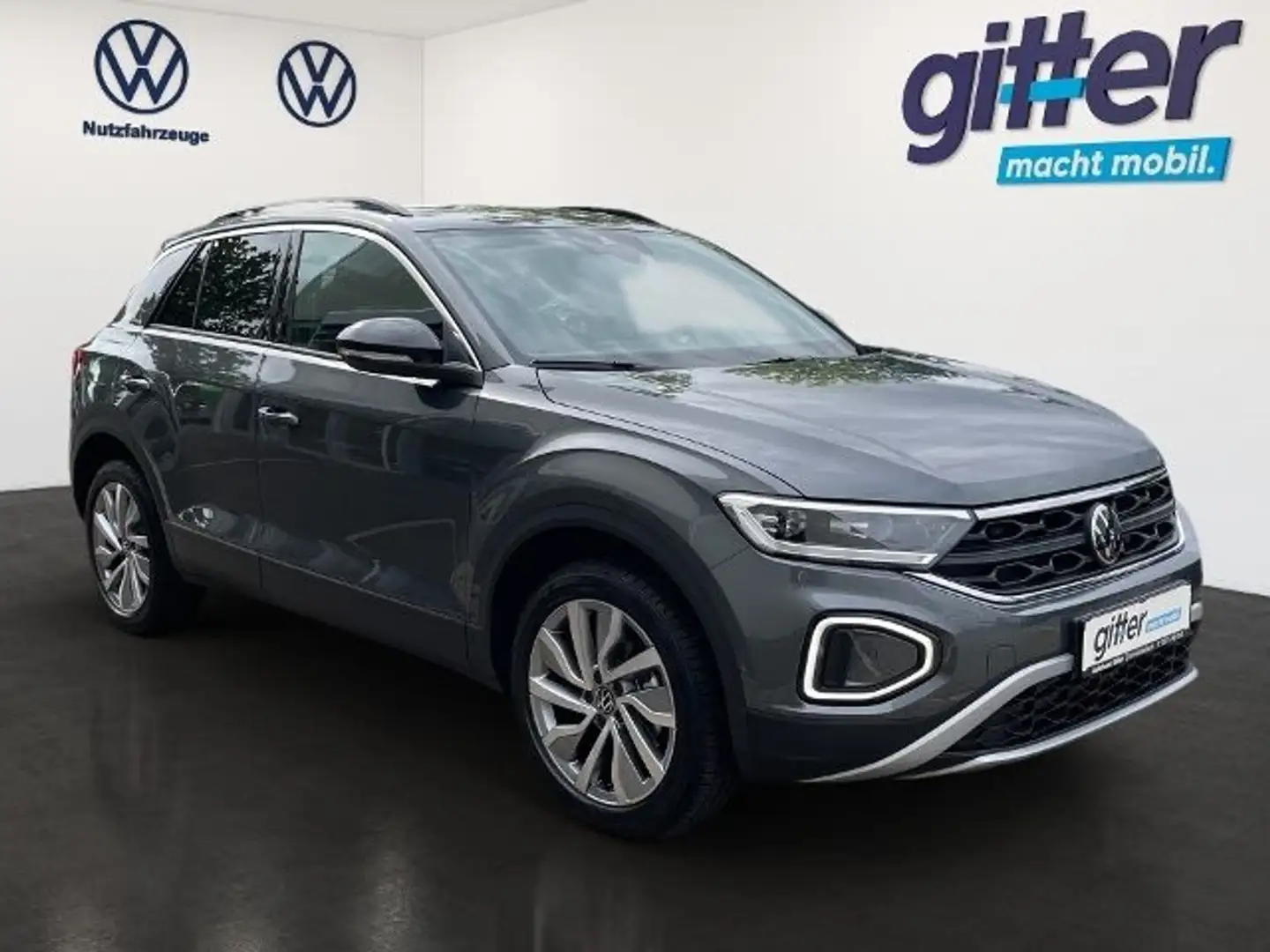 Volkswagen T-Roc GOAL KLIMA NAVI ALU AHK-abnehmbar Digitales Cockpi Gris - 2