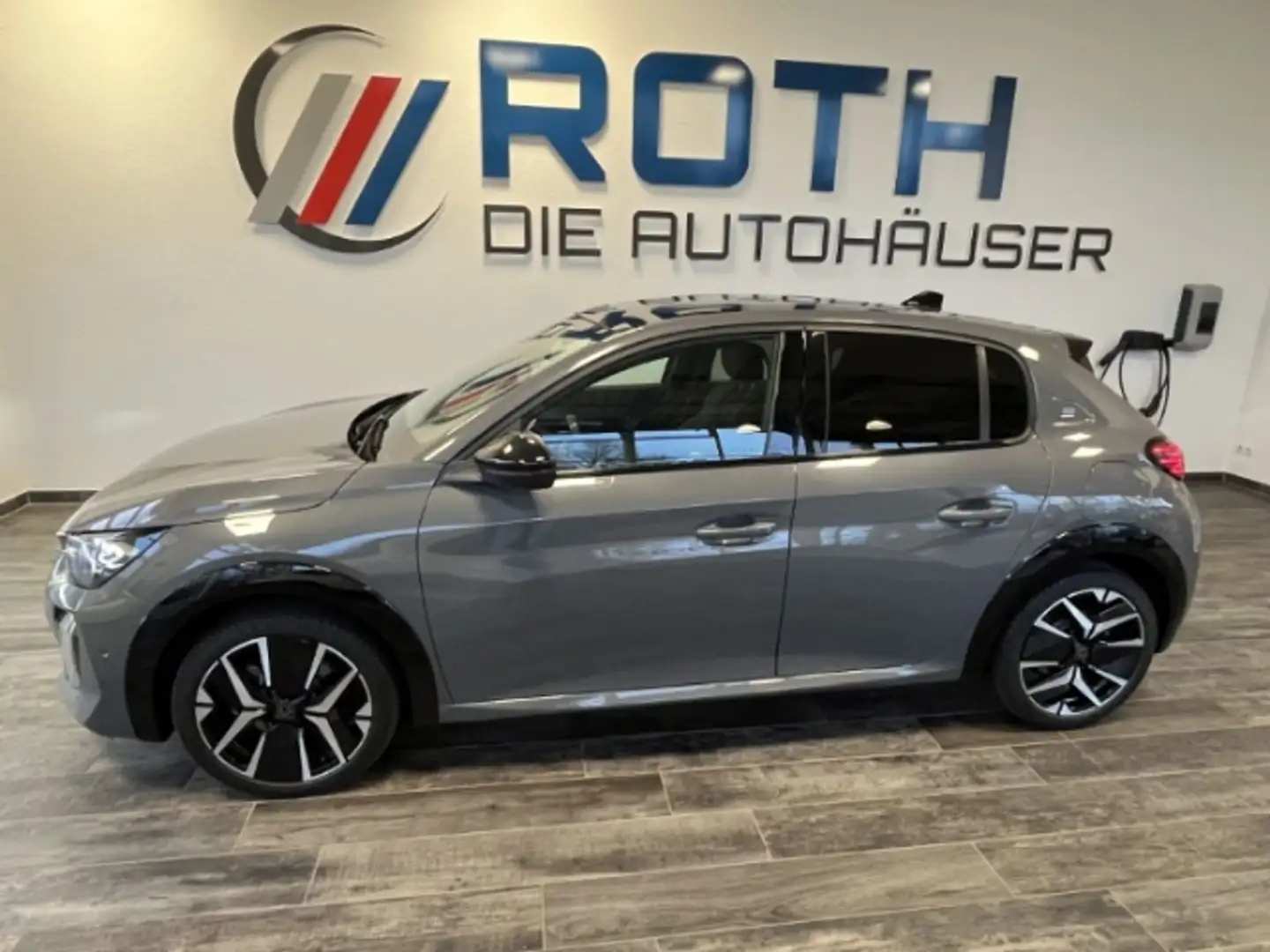 Peugeot 208 e-156 GT Panorama Navi Full-LED Klima DAB Gris - 2