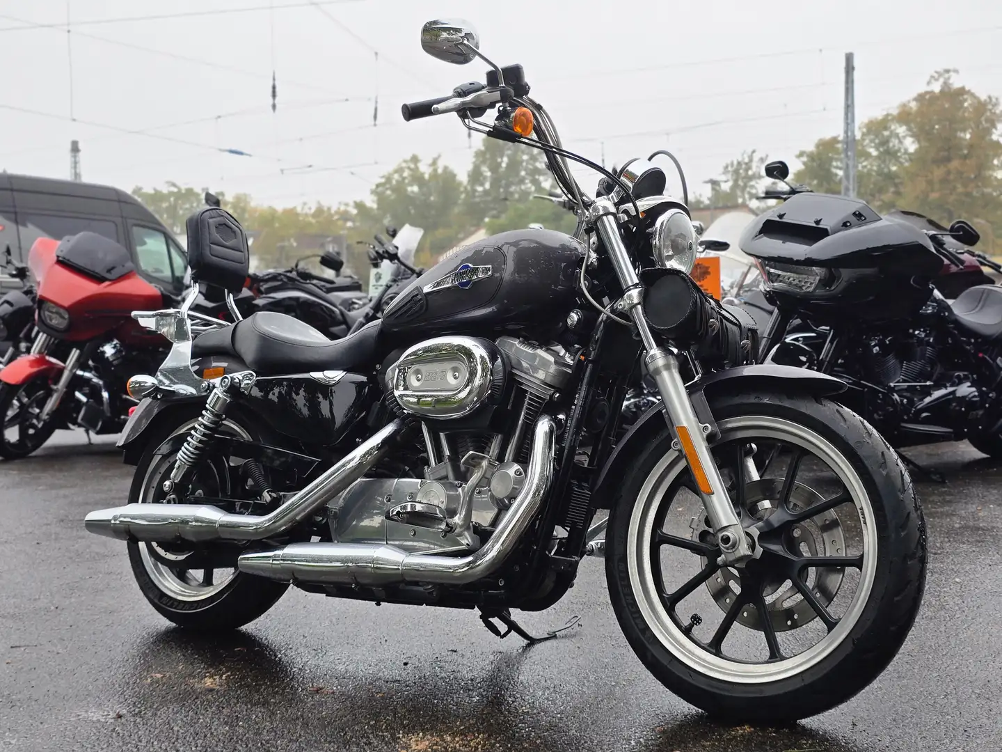 Harley-Davidson Sportster XL883L Sportster Superlow Silber - 1