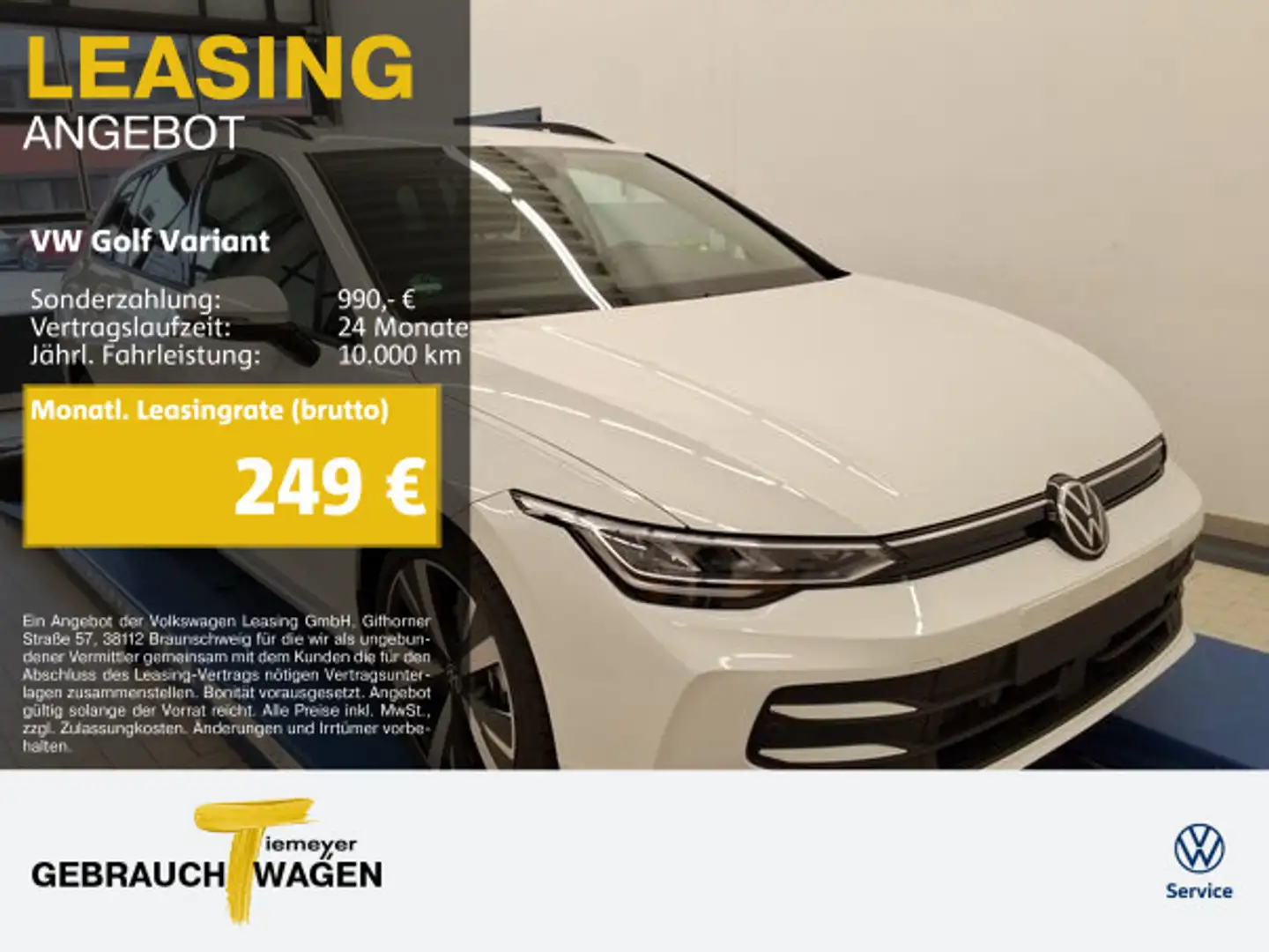 Volkswagen Golf Variant 1.5 eTSI DSG LIFE LM18 KAMERA behMF Weiß - 1