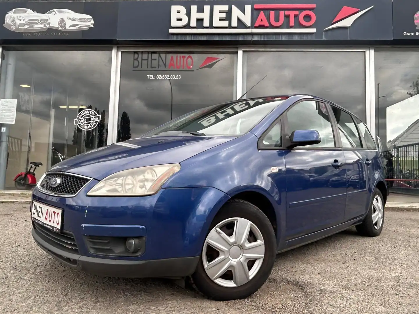 Ford C-Max 1.6i/AIRCO/RADIO/115.573 KM/TRES PROPRE/ Bleu - 1