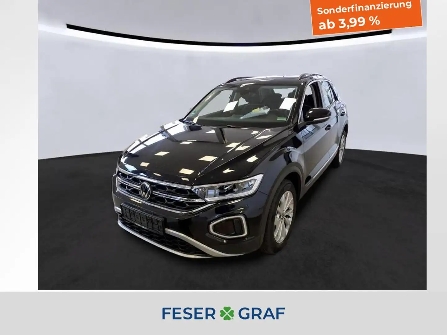 Volkswagen T-Roc Style 2.0 TDI 7-DSG Standheizung AHK KAMERA Schwarz - 1
