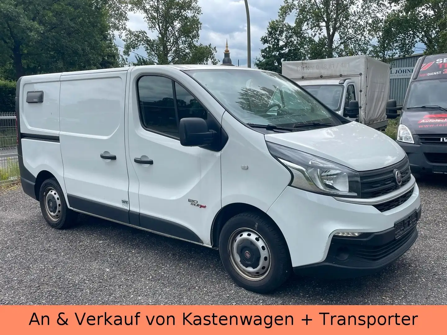 Fiat Talento Kasten L1H1 - TÜV NEU - INKL MWST. - AHK Weiß - 1
