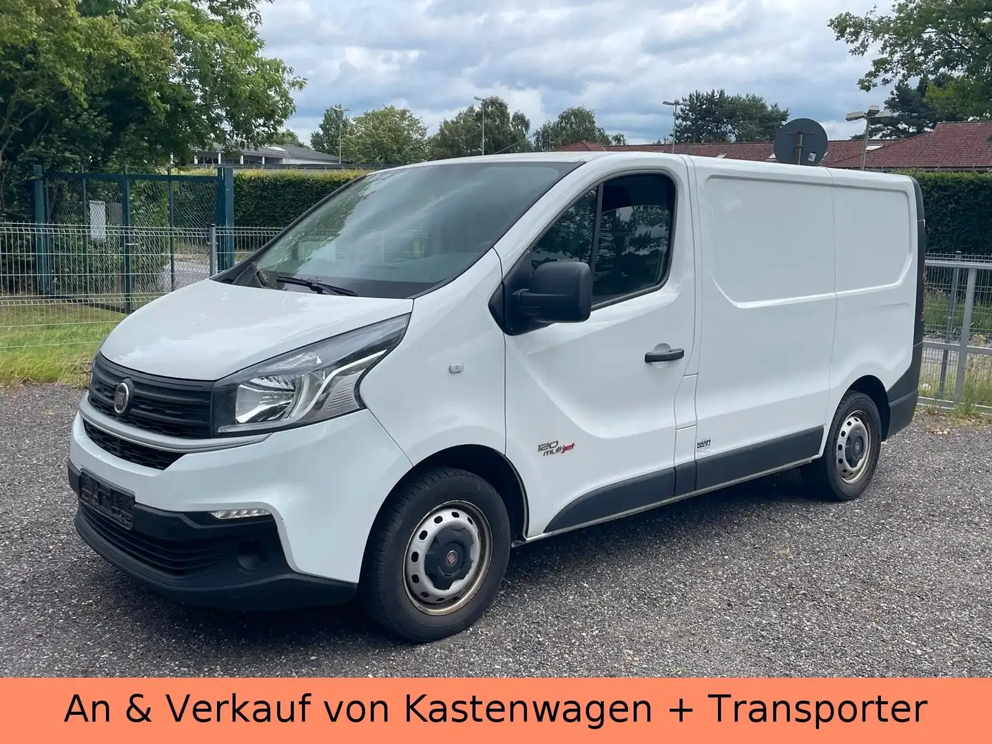 Fiat Talento Kasten L1H1 - TÜV NEU - INKL MWST. - AHK Weiß - 2