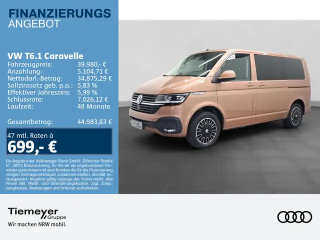 Volkswagen T6 Caravelle TDI TRENDLINE AHK ACC PRIVACY