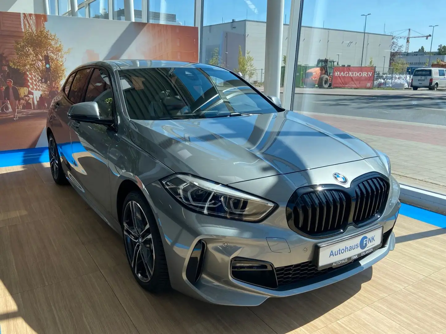 BMW 120 i M Sport LC.Pro Kamera Keyl. LHZ H&K ACC LED Сірий - 1