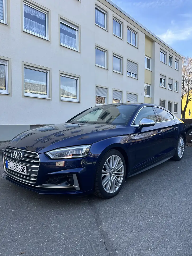 Audi S5 3.0 TFSI quattro Blau - 1