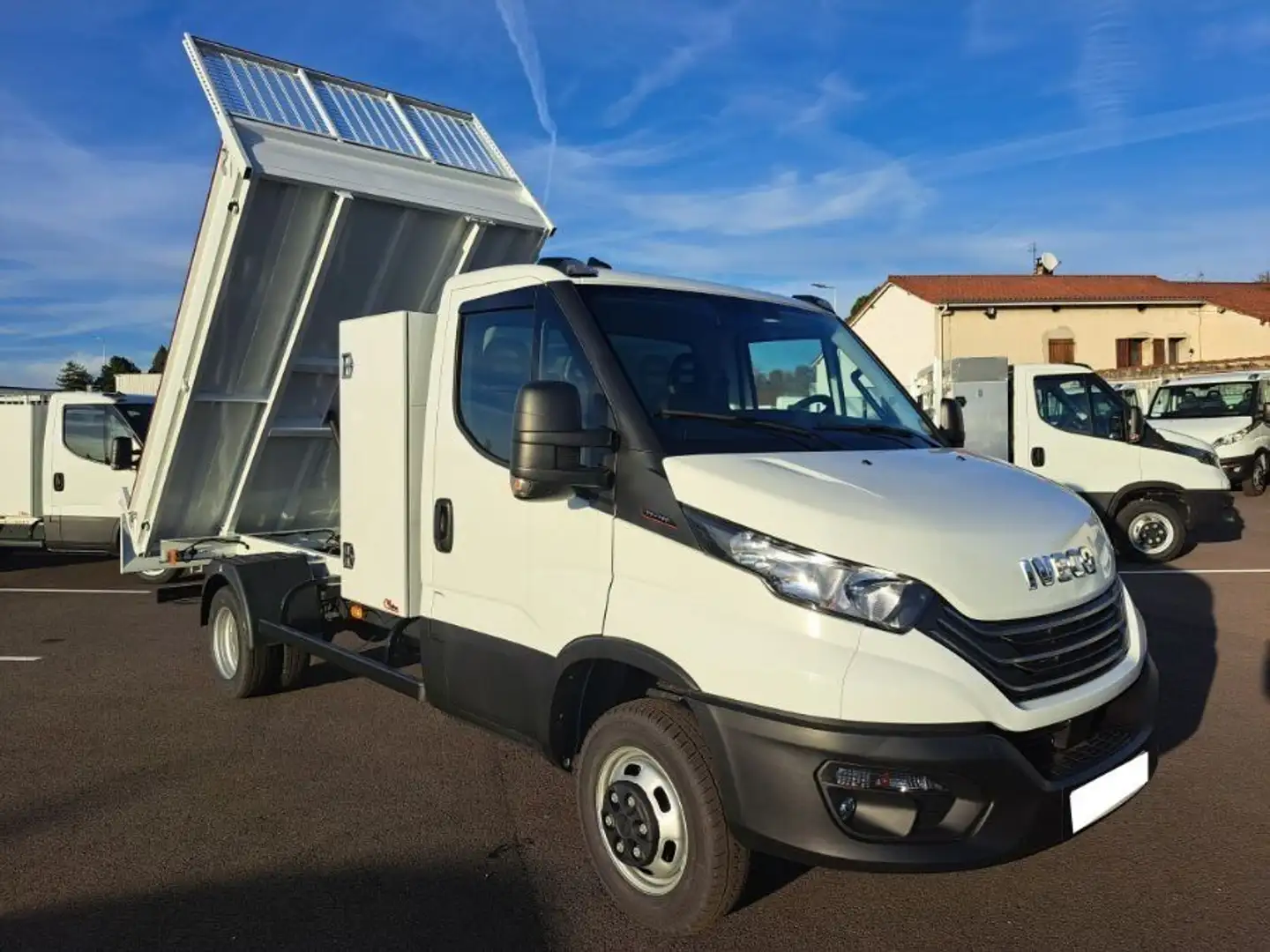 Iveco Daily 35C16 BENNE 160CV 3L Blanc - 1