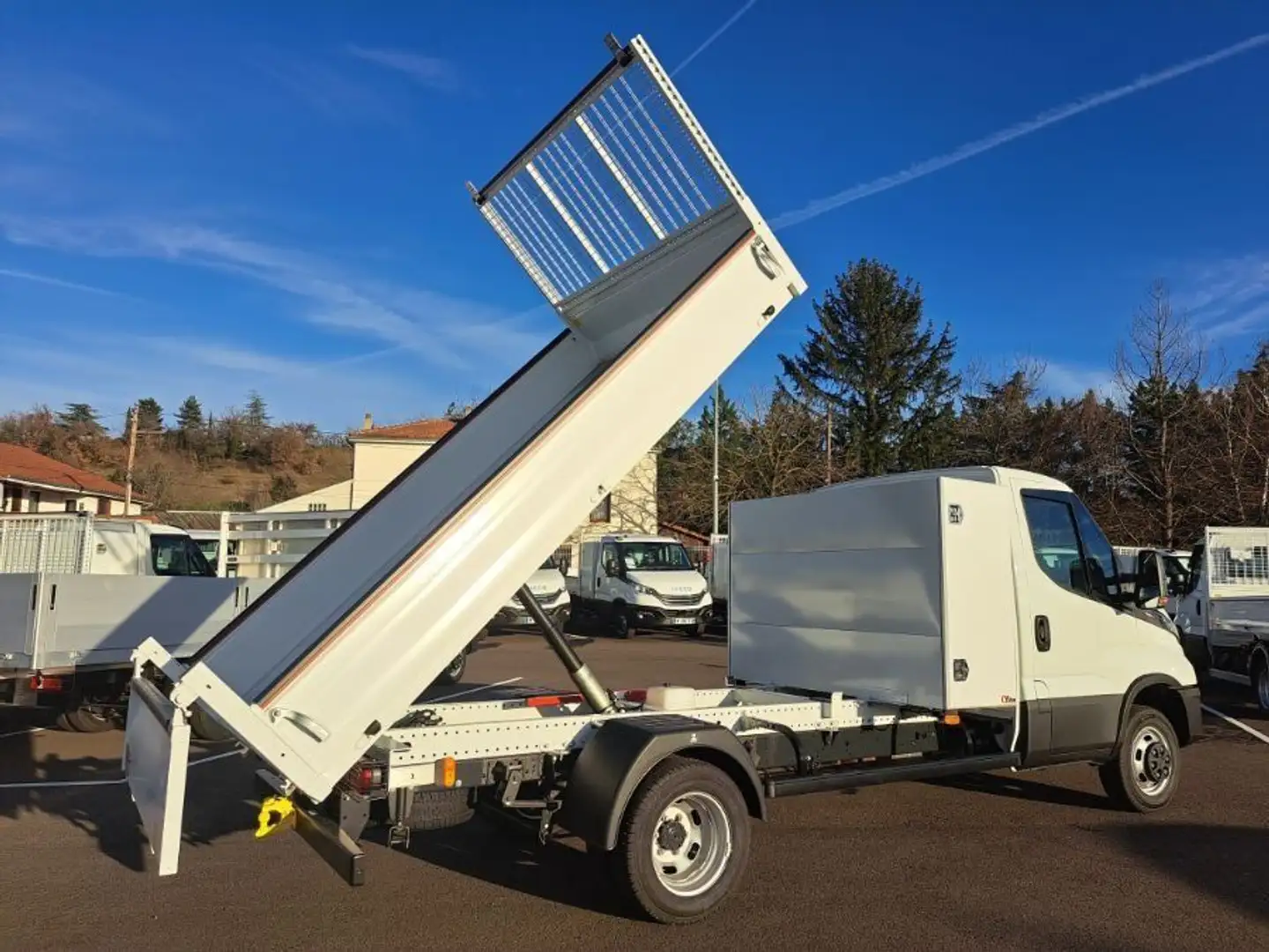 Iveco Daily 35C16 BENNE 160CV 3L Blanc - 2