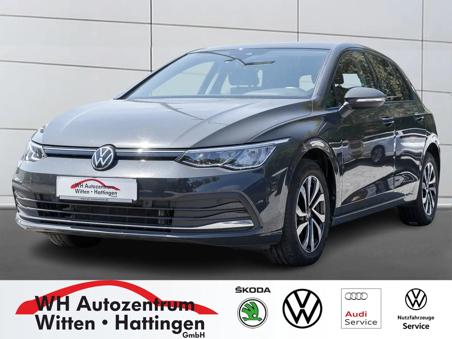 Volkswagen Golf VIII 2.0 TDI Active NAVI REARVIEW LED ACC PDC S... Gris - 1