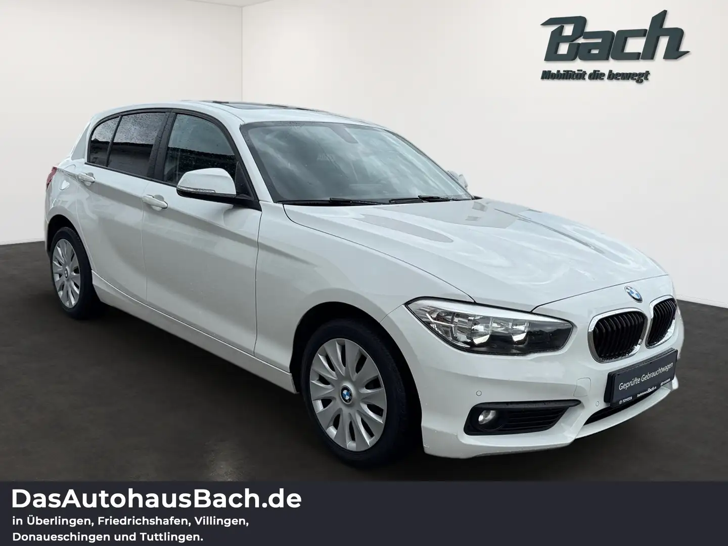BMW 116 i Advantage NAVI SCHIEBEDACH PARKSENSOR Білий - 2