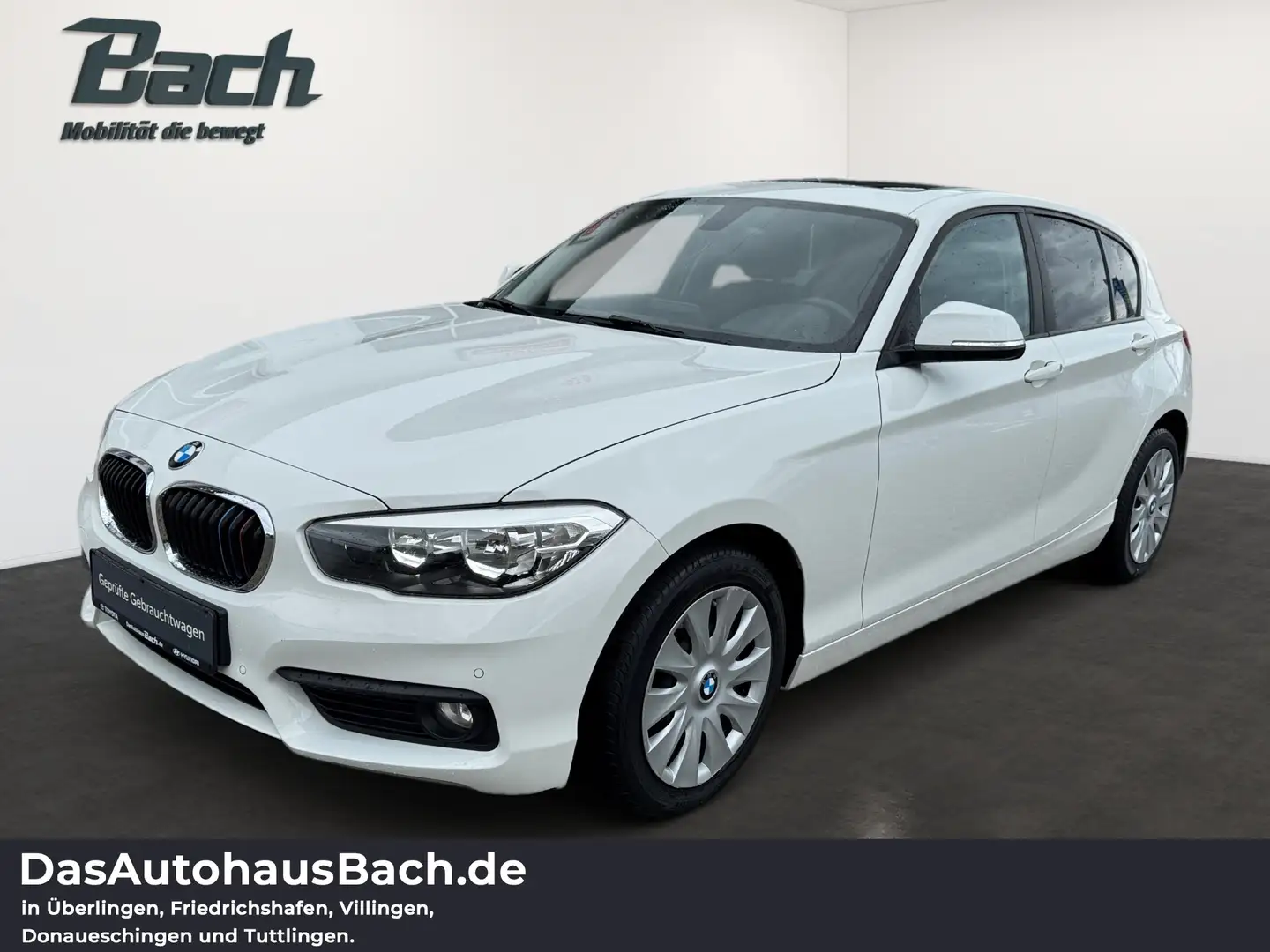 BMW 116 i Advantage NAVI SCHIEBEDACH PARKSENSOR Білий - 1