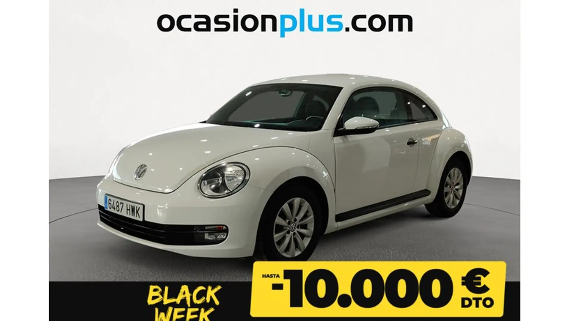 Volkswagen Beetle 1.6TDI Beetlemanía 105 Weiß - 1