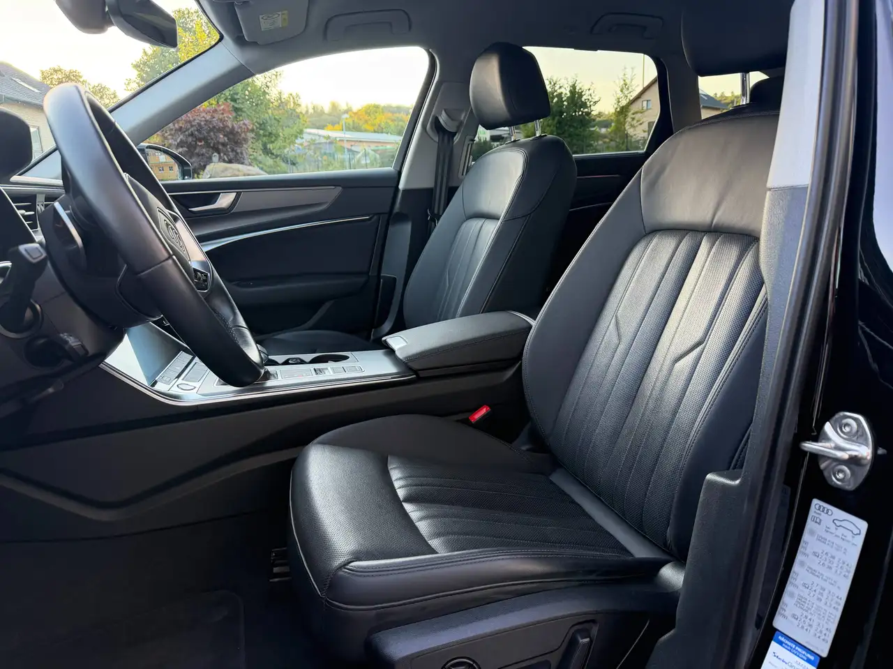 Audi A6 50 TFSI e quattro 4 Zonen Klima 21 Zoll Leder Navi 1.Hand Mwst., миниатюра 9