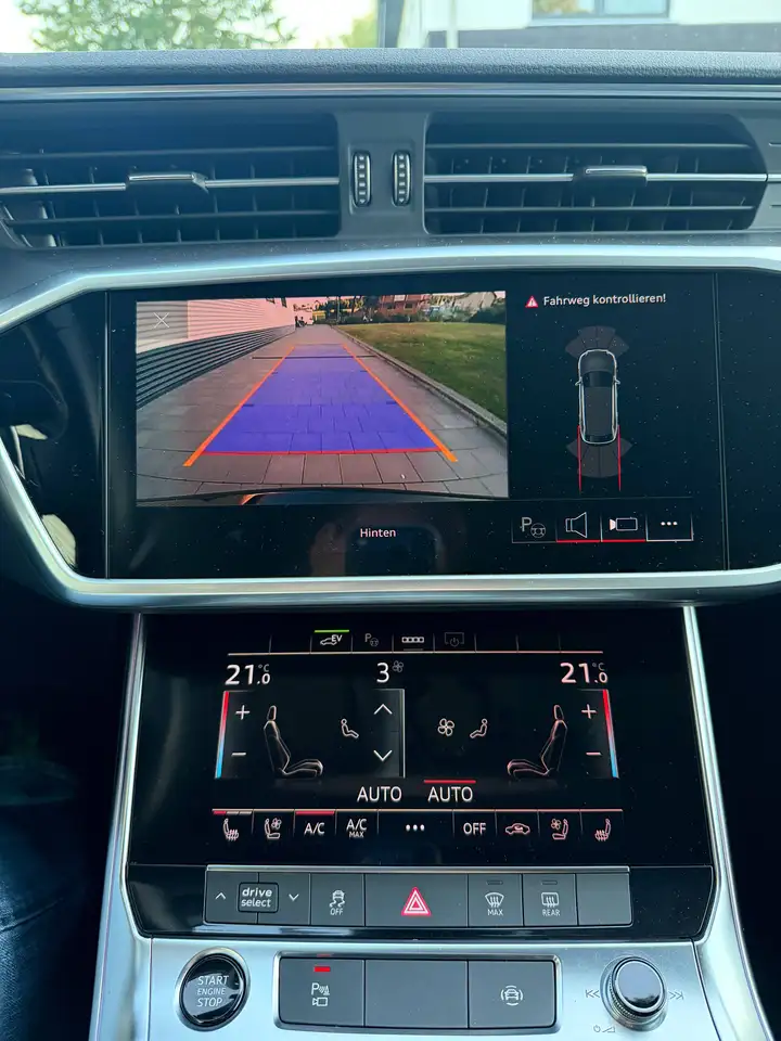 Audi A6 50 TFSI e quattro 4 Zonen Klima 21 Zoll Leder Navi 1.Hand Mwst., миниатюра 14