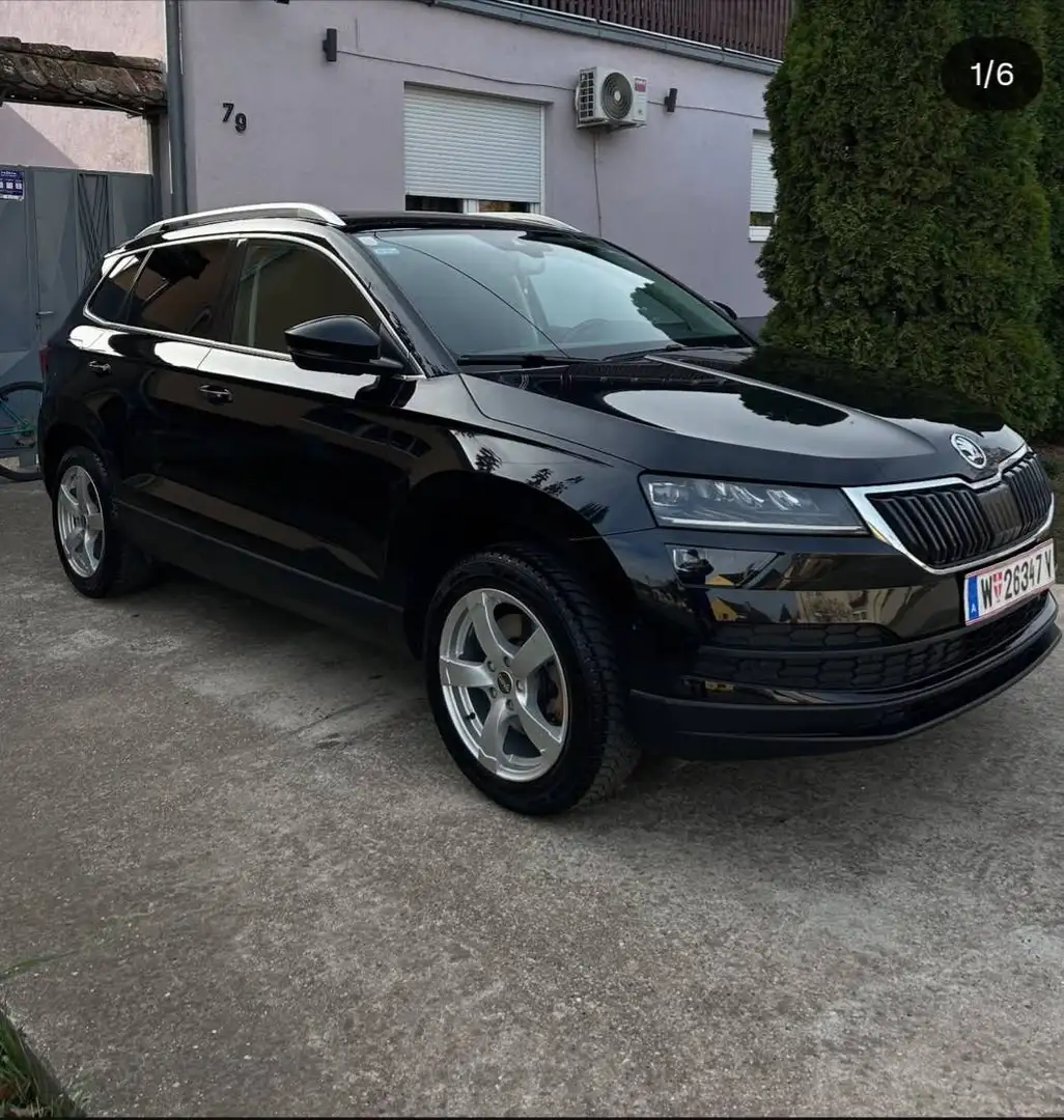Skoda Karoq Karoq 1,0 TSI Style DSG Aut. Style Schwarz - 1