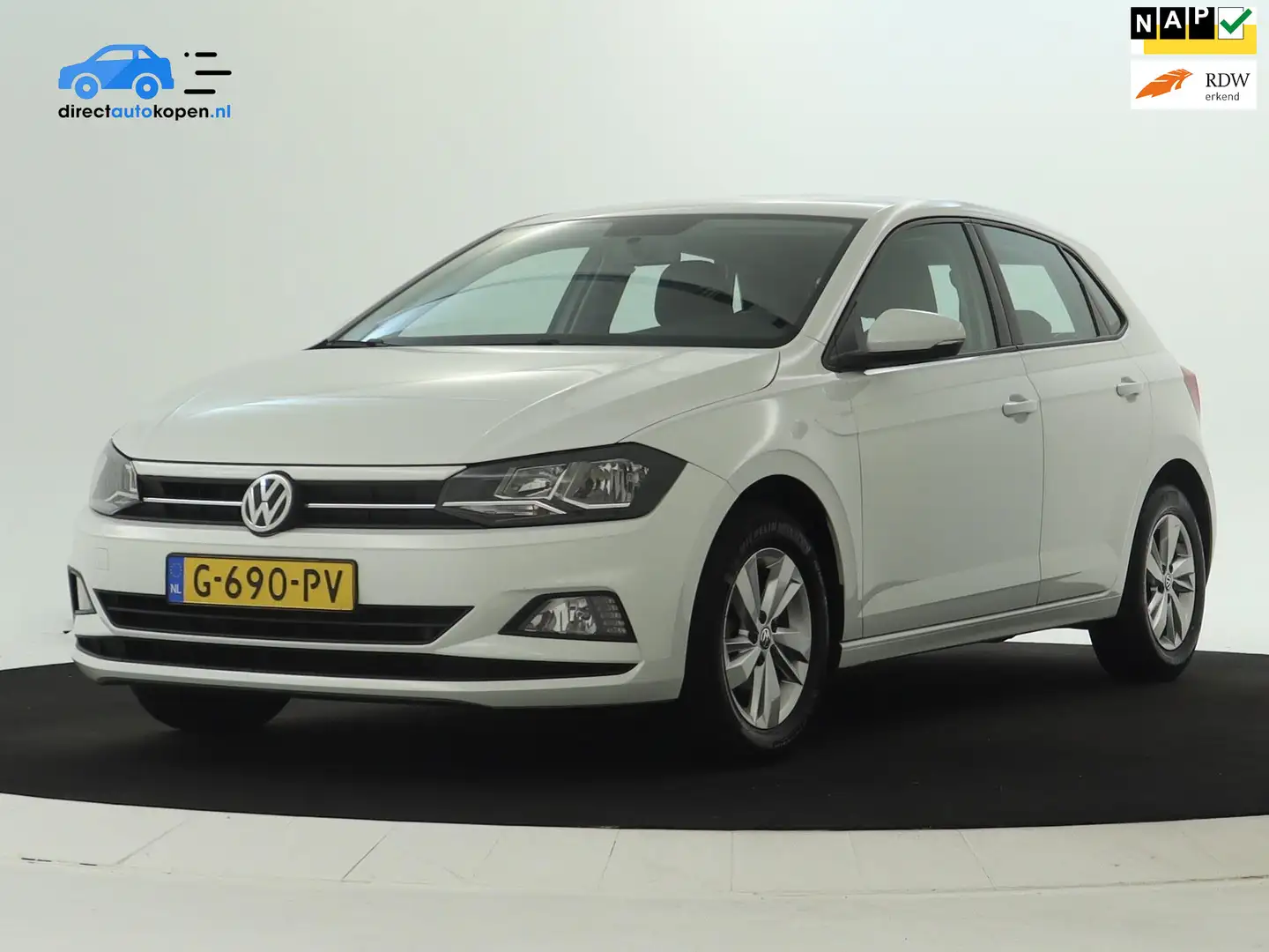 Volkswagen Polo 1.0 TSI Comfortline NAVI | CarPlay | Dealer onderh Blanco - 1